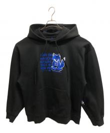 ADER error（アーダーエラー）の古着「プリントパーカー」｜ブラック