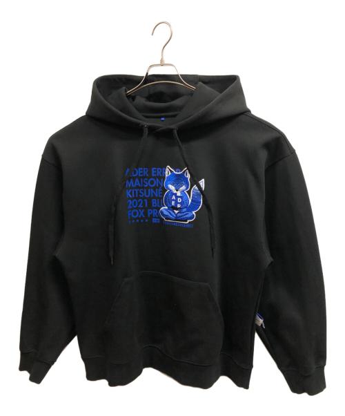 ADER error（アーダーエラー）ADER error (アーダーエラー) プリントパーカー ブラック サイズ:A2の古着・服飾アイテム