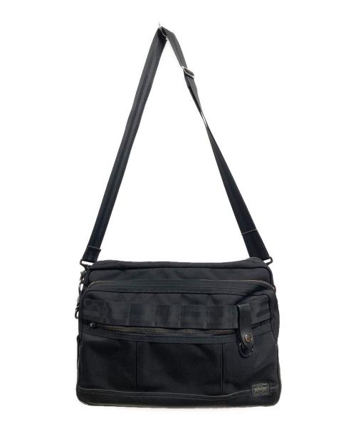 PORTER（ポーター）PORTER (ポーター) HEAT  SHOULDER BAG ブラックの古着・服飾アイテム