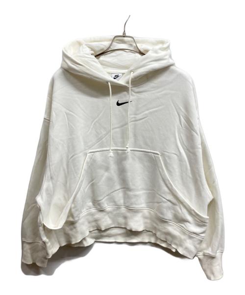 NIKE（ナイキ）NIKE (ナイキ) NSW PHNX フリース プルオーバー L/S フーディ ホワイト サイズ:Lの古着・服飾アイテム