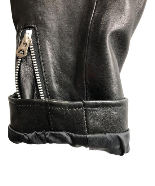 Schott（ショット）Schott (ショット) ダブルライダースジャケット ブラック サイズ:Mの古着・服飾アイテム