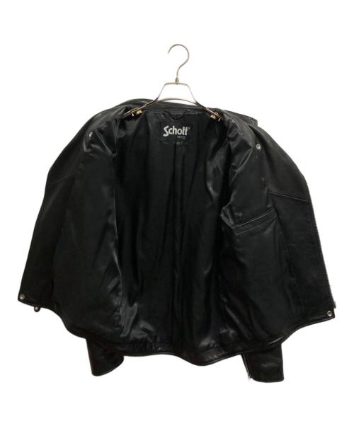 Schott（ショット）Schott (ショット) ダブルライダースジャケット ブラック サイズ:Mの古着・服飾アイテム