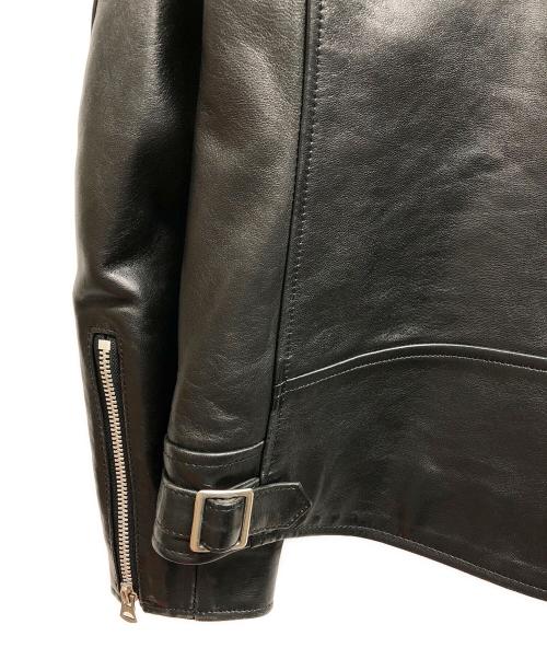 Schott（ショット）Schott (ショット) ダブルライダースジャケット ブラック サイズ:Mの古着・服飾アイテム