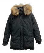 Pyrenexピレネックス）の古着「ラクーンファー付ダウンジャケット」｜ブラック