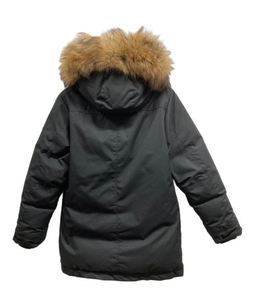 Pyrenex（ピレネックス）Pyrenex (ピレネックス) ラクーンファー付ダウンジャケット ブラック サイズ:Mの古着・服飾アイテム