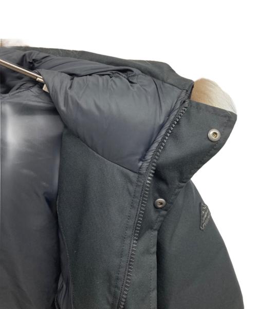 Pyrenex（ピレネックス）Pyrenex (ピレネックス) ラクーンファー付ダウンジャケット ブラック サイズ:Mの古着・服飾アイテム