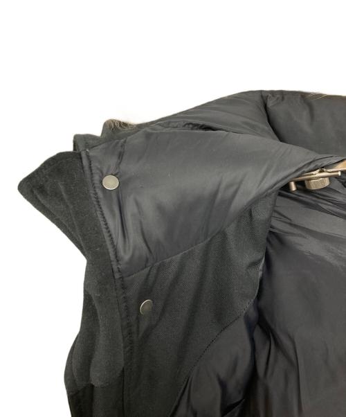 Pyrenex（ピレネックス）Pyrenex (ピレネックス) ラクーンファー付ダウンジャケット ブラック サイズ:Mの古着・服飾アイテム