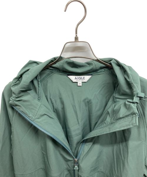 AIGLE（エーグル）AIGLE (エーグル) ストレッチ パーカジャケット グリーン サイズ:40の古着・服飾アイテム