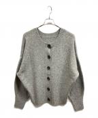 journal standard L'essageジャーナルスタンダード レサージュ）の古着「TWINKLE クルーネックカーディガン/journal standard L'essage」｜グレー