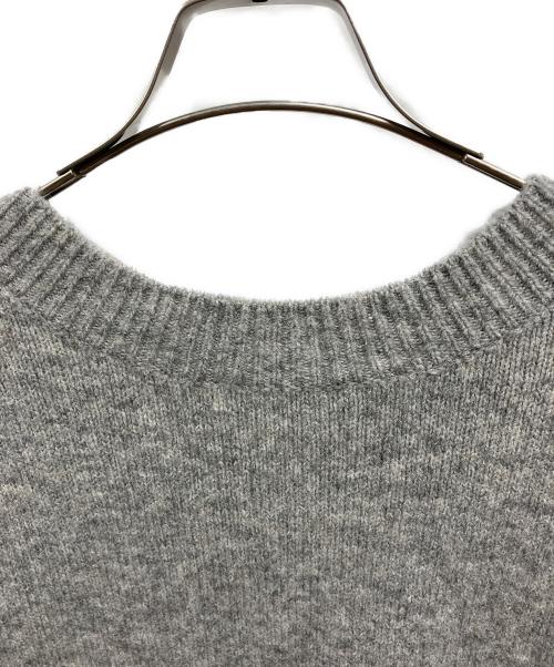 journal standard L'essage（ジャーナルスタンダード レサージュ）journal standard L'essage (ジャーナルスタンダード レサージュ) TWINKLE クルーネックカーディガン/journal standard L'essage グレー サイズ:FREEの古着・服飾アイテム