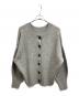 journal standard L'essage（ジャーナルスタンダード レサージュ）の古着「TWINKLE クルーネックカーディガン/journal standard L'essage」｜グレー