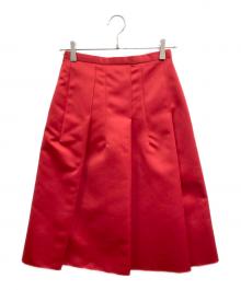 N°21（ヌメロヴェントゥーノ）の古着「フレアスカート」｜レッド