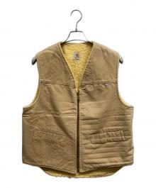 CarHartt（カーハート）の古着「80Sダックベスト」｜ベージュ