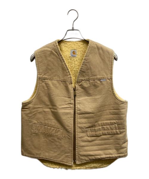 CarHartt（カーハート）CarHartt (カーハート) 80Sダックベスト ベージュ サイズ:Lの古着・服飾アイテム