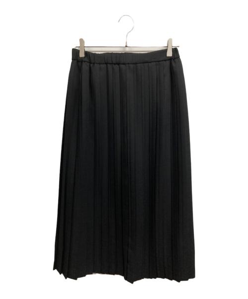 mizuiro-ind（ミズイロインド）mizuiro-ind (ミズイロインド) プリーツスカート ブラック サイズ:ＦＲＥＥの古着・服飾アイテム
