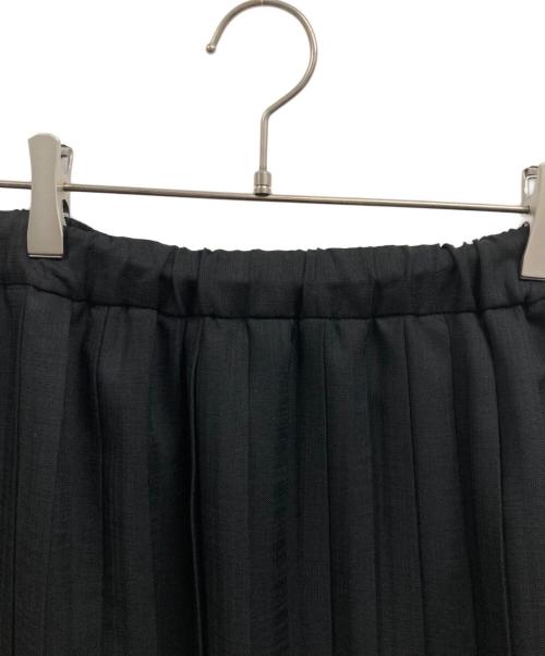 mizuiro-ind（ミズイロインド）mizuiro-ind (ミズイロインド) プリーツスカート ブラック サイズ:ＦＲＥＥの古着・服飾アイテム