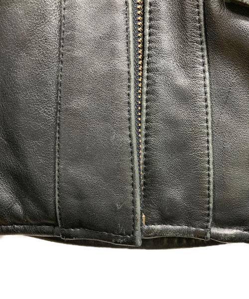 Hysteric Glamour（ヒステリックグラマー）Hysteric Glamour (ヒステリックグラマー) カウレザージャケット ブラック サイズ:FREEの古着・服飾アイテム