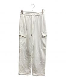 GALERIE VIE（ギャルリーヴィー）の古着「ドウイスエット イージーカーゴパンツ」｜ホワイト