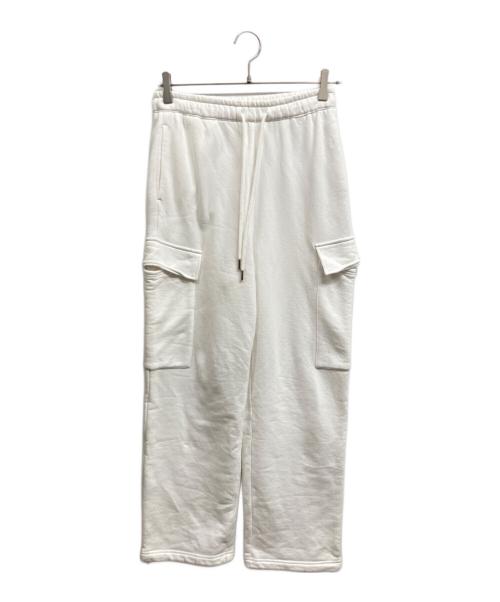 GALERIE VIE（ギャルリーヴィー）GALERIE VIE (ギャルリーヴィー) ドウイスエット イージーカーゴパンツ ホワイト サイズ:ＦＲＥＥの古着・服飾アイテム