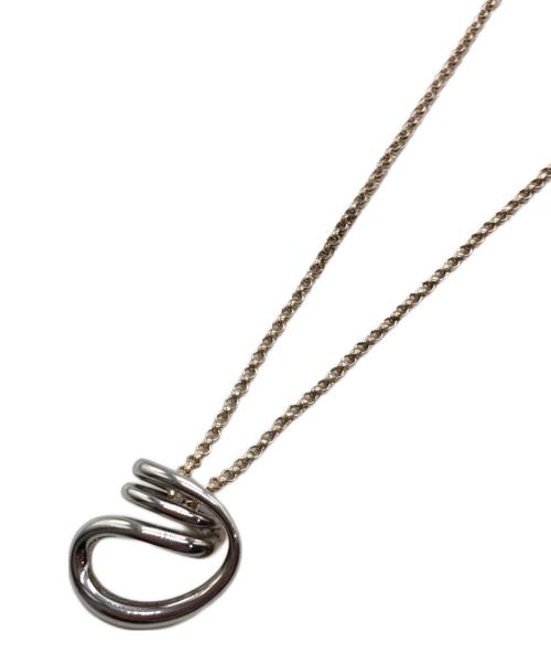 CHARLOTTE CHESNAIS（シャルロットシェネ）CHARLOTTE CHESNAIS (シャルロットシェネ) Round Trip Pendant Necklace シルバーの古着・服飾アイテム
