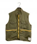 NANGA×BAYFLOWナンガ×ベイフロー）の古着「ナイロンベスト」｜カーキ
