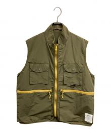 NANGA×BAYFLOW（ナンガ×ベイフロー）の古着「ナイロンベスト」｜カーキ