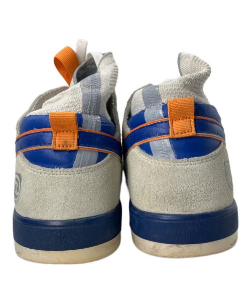 NIKE SB（ナイキエスビー）NIKE SB (ナイキエスビー) Medicom BE@RBRICK ZOOM DUNK HIGH ELITE/	Medicom BE@RBRICK/NIKE SB ベージュ×ブルー サイズ:28の古着・服飾アイテム