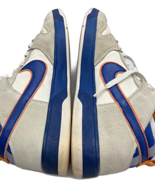 NIKE SB（ナイキエスビー）NIKE SB (ナイキエスビー) Medicom BE@RBRICK ZOOM DUNK HIGH ELITE/	Medicom BE@RBRICK/NIKE SB ベージュ×ブルー サイズ:28の古着・服飾アイテム