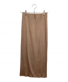 Noble（ノーブル）の古着「トタンテレコタイトスカート 16」｜ベージュ