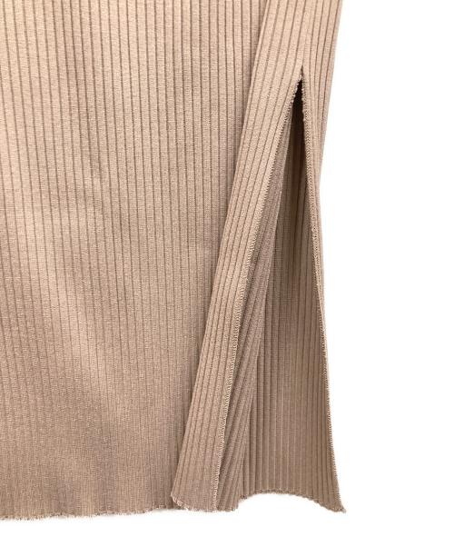 Noble（ノーブル）Noble (ノーブル) トタンテレコタイトスカート 16 ベージュ サイズ:36の古着・服飾アイテム