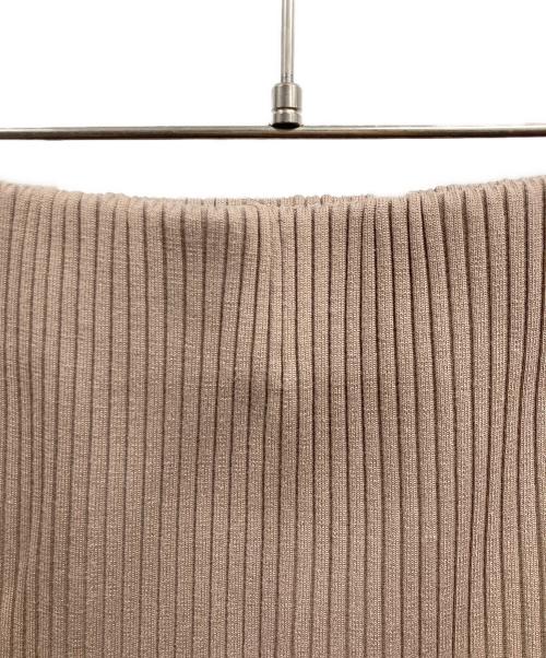 Noble（ノーブル）Noble (ノーブル) トタンテレコタイトスカート 16 ベージュ サイズ:36の古着・服飾アイテム