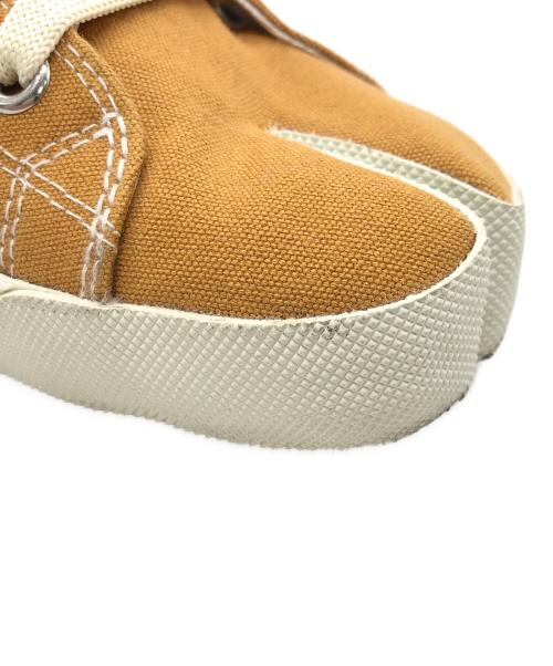 Maison Margiela（メゾンマルジェラ）Maison Margiela (メゾンマルジェラ) Tabi ハイカットスニーカー ベージュ サイズ:40の古着・服飾アイテム