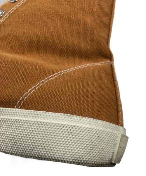 Maison Margiela（メゾンマルジェラ）Maison Margiela (メゾンマルジェラ) Tabi ハイカットスニーカー ベージュ サイズ:40の古着・服飾アイテム