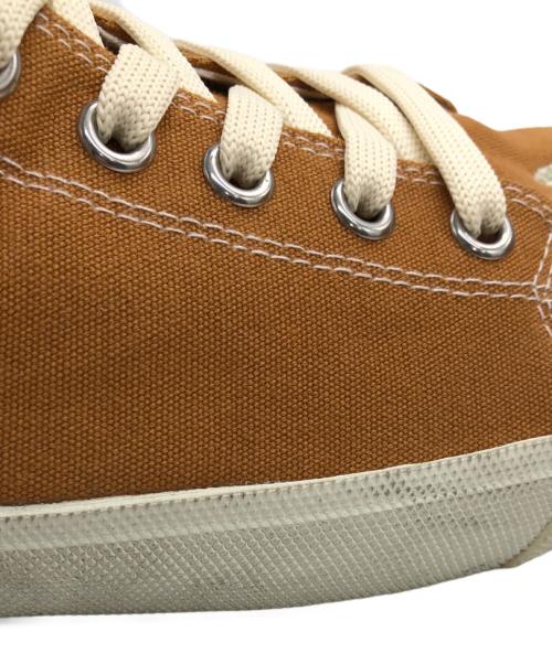 Maison Margiela（メゾンマルジェラ）Maison Margiela (メゾンマルジェラ) Tabi ハイカットスニーカー ベージュ サイズ:40の古着・服飾アイテム