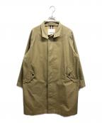Gymphlexジムフレックス）の古着「GABADINE SWING COAT」｜ベージュ