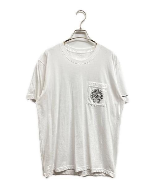 CHROME HEARTS（クロムハーツ）CHROME HEARTS (クロムハーツ) Horseshoe S/S Tee ホワイト サイズ:Lの古着・服飾アイテム