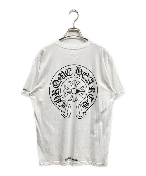 CHROME HEARTS（クロムハーツ）CHROME HEARTS (クロムハーツ) Horseshoe S/S Tee ホワイト サイズ:Lの古着・服飾アイテム