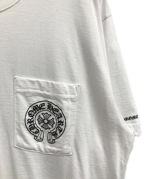 CHROME HEARTS（クロムハーツ）CHROME HEARTS (クロムハーツ) Horseshoe S/S Tee ホワイト サイズ:Lの古着・服飾アイテム