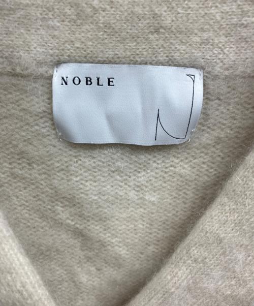 Noble（ノーブル）Noble (ノーブル) ヤク ダブルボタンニットカーディガン アイボリー サイズ:Freeの古着・服飾アイテム