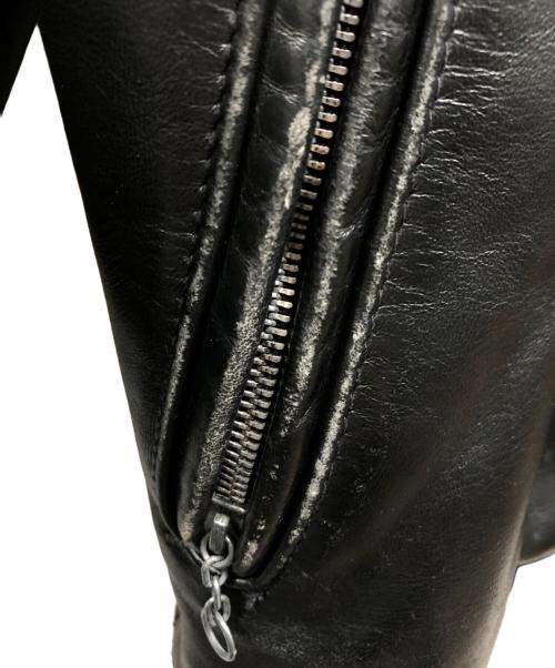 Schott（ショット）Schott (ショット) ライナー付シングルライダースジャケット ブラック サイズ:36の古着・服飾アイテム