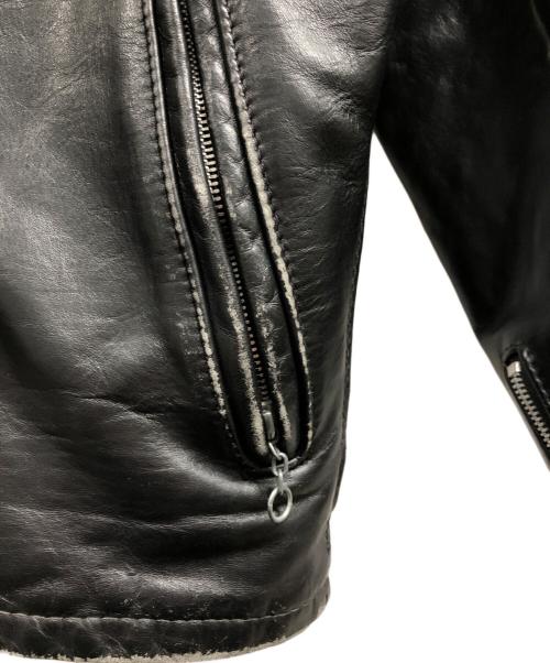Schott（ショット）Schott (ショット) ライナー付シングルライダースジャケット ブラック サイズ:36の古着・服飾アイテム