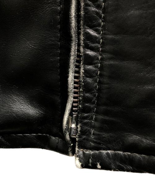 Schott（ショット）Schott (ショット) ライナー付シングルライダースジャケット ブラック サイズ:36の古着・服飾アイテム