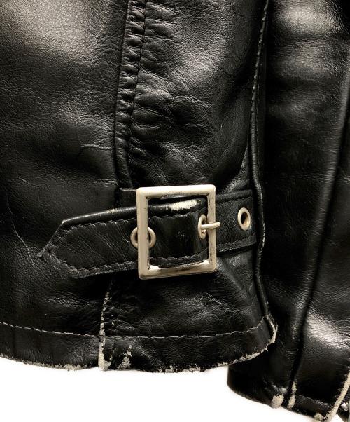 Schott（ショット）Schott (ショット) ライナー付シングルライダースジャケット ブラック サイズ:36の古着・服飾アイテム