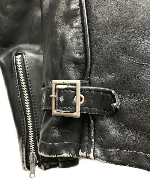 Schott（ショット）Schott (ショット) ライナー付シングルライダースジャケット ブラック サイズ:36の古着・服飾アイテム