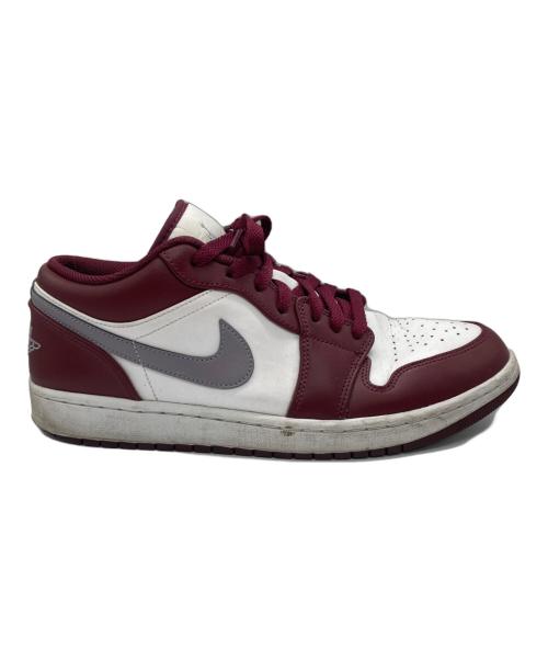 NIKE（ナイキ）NIKE (ナイキ) AIR JORDAN 1 LOW ホワイト×レッド サイズ:28の古着・服飾アイテム