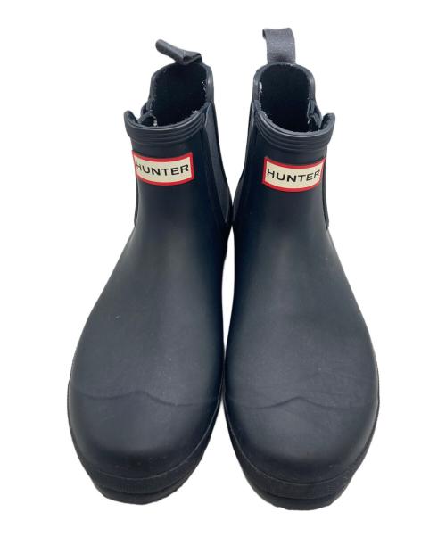HUNTER（ハンター）HUNTER (ハンター) オリジナル チェルシー ブーツ ネイビー サイズ:UK9の古着・服飾アイテム