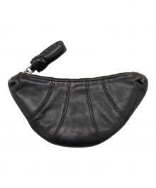 LEMAIRE（ルメール）の古着「クロワッサンレザーコインケース」｜ブラック