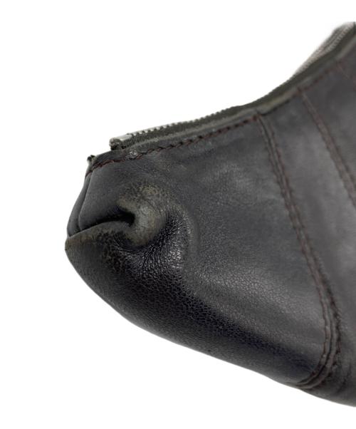 LEMAIRE（ルメール）LEMAIRE (ルメール) クロワッサンレザーコインケース ブラックの古着・服飾アイテム