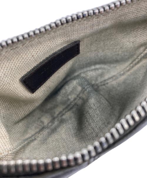 LEMAIRE（ルメール）LEMAIRE (ルメール) クロワッサンレザーコインケース ブラックの古着・服飾アイテム