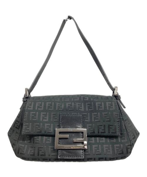 FENDI（フェンディ）FENDI (フェンディ) ミニマンバケットバッグ ブラックの古着・服飾アイテム